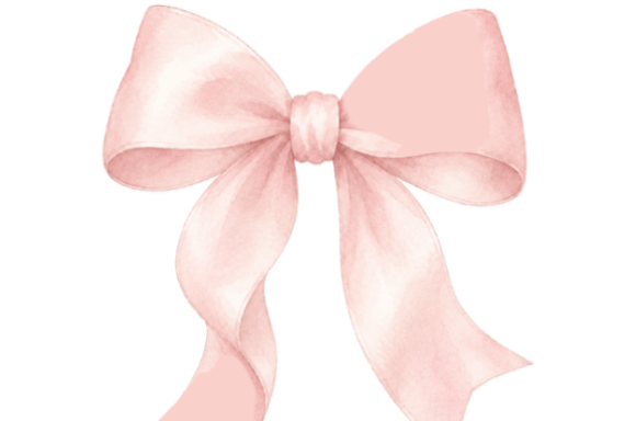 Download Watercolor Pastel Ribbon Bow Clipart Set - Ribbon bow Collection