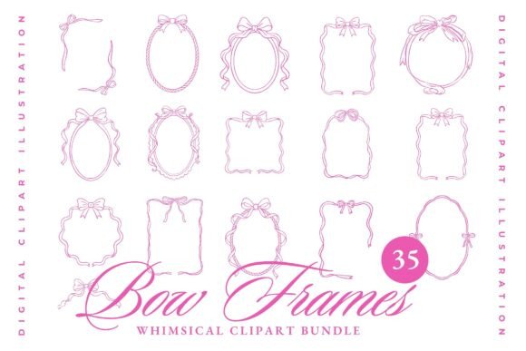Download Ribbon Bow Coquette Frames - Ribbon bow Collection