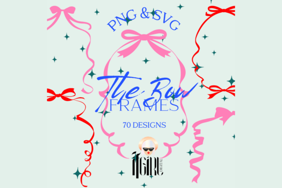 Download Coquette Ribbon Bow Frames Clipart - Ribbon bow Collection