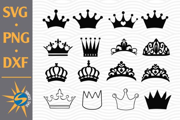 Download Princess Crown Silhouettes - Princess crown Collection