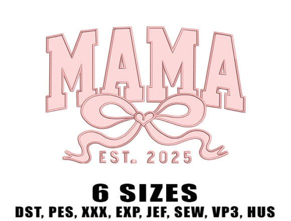 Download Girl Mama Embroidery Designs - Embroidery designs Collection